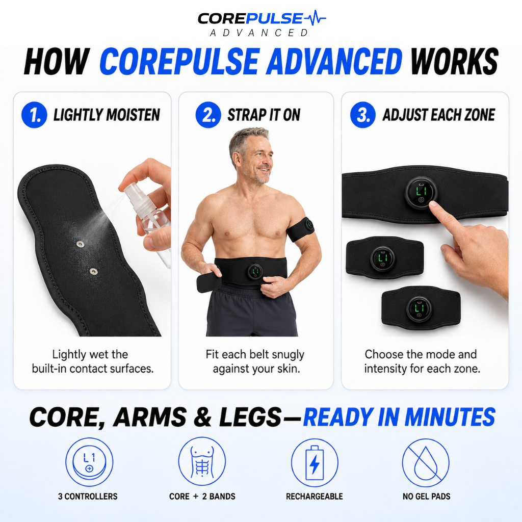 CorePulse Advanced EMS - Workout Buddy