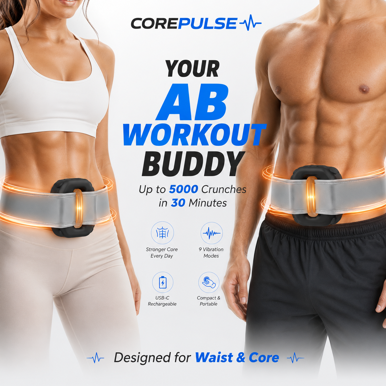 CorePulse™ • Waist & Core Belt