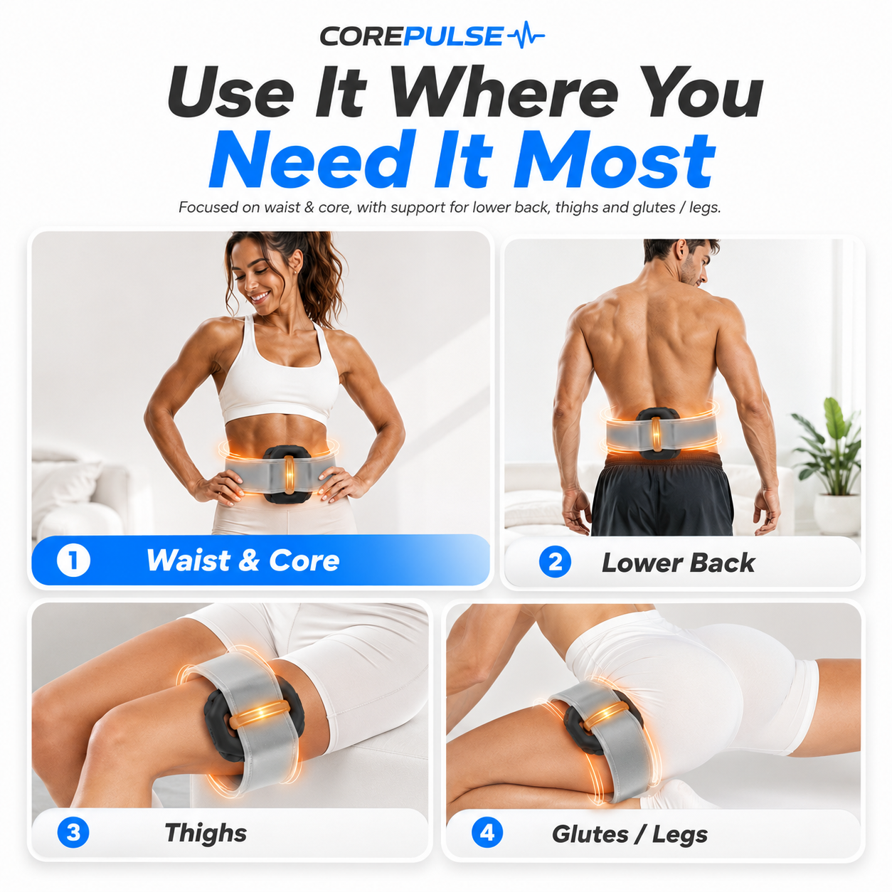 CorePulse™ • Waist & Core Belt