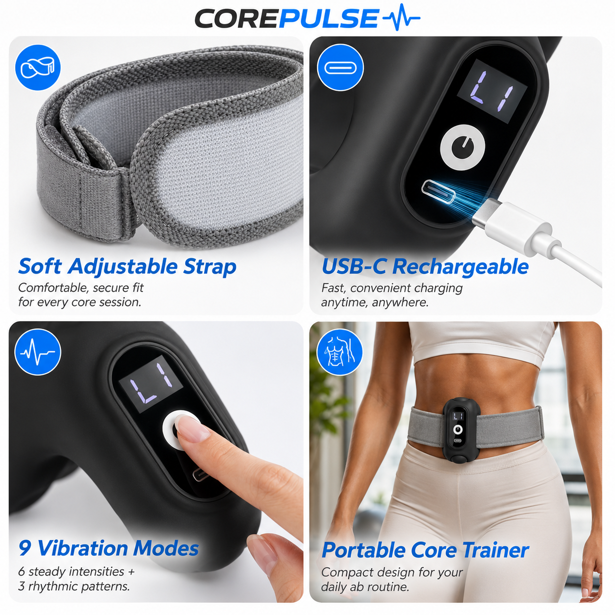 CorePulse™ • Waist & Core Belt