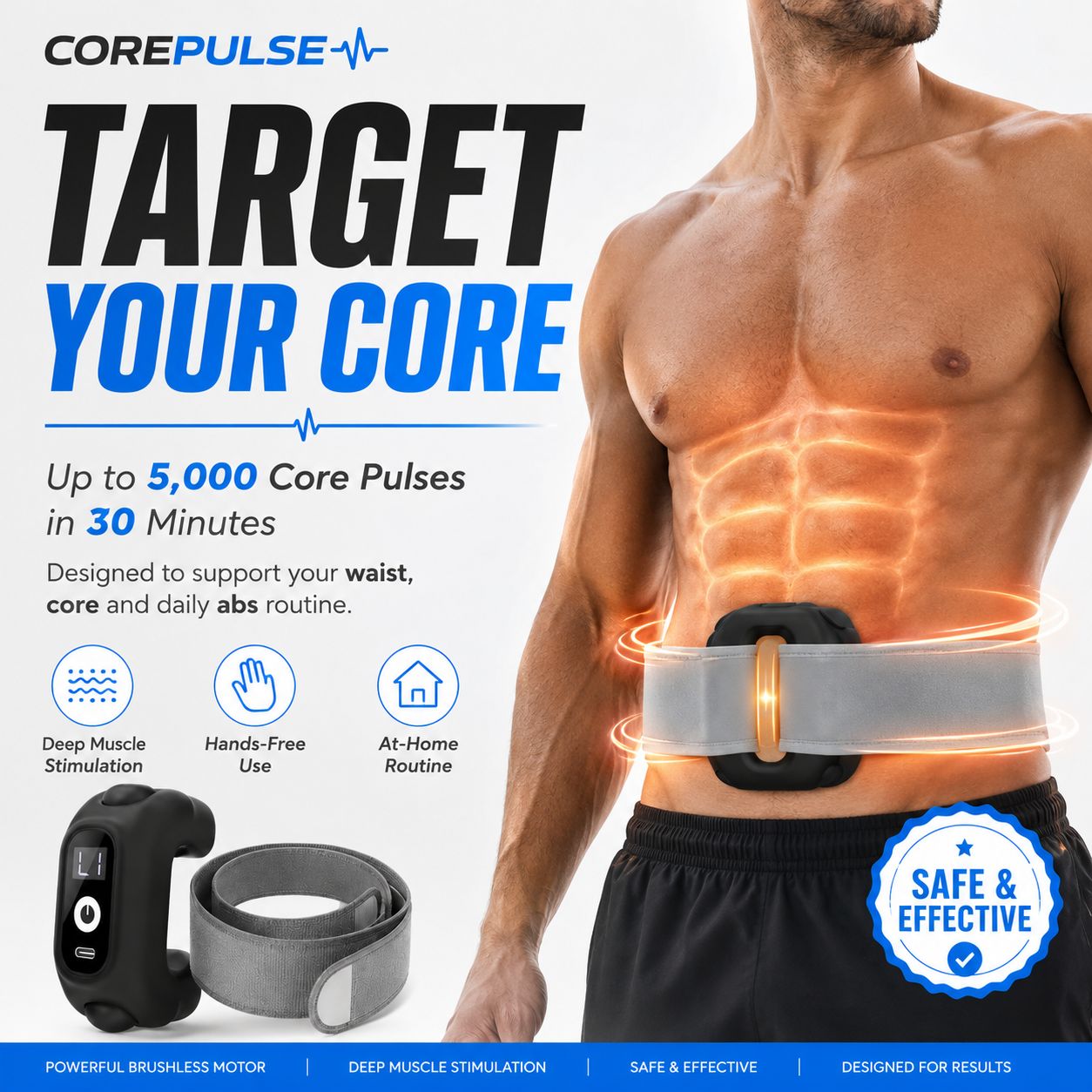 CorePulse™ Pro • AB Workout Buddy